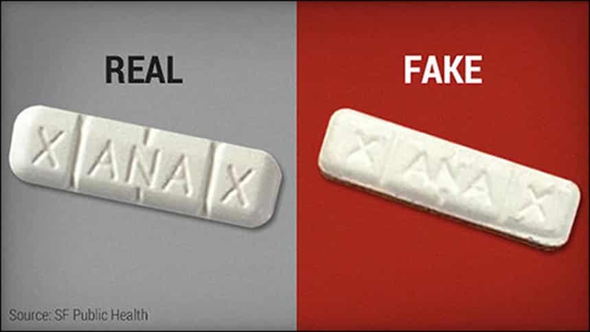 fake Xanax